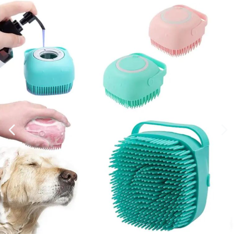 CEPILLO DE BAÑO PARA MASCOTAS