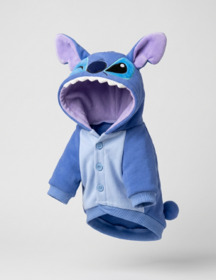HOODIE PARA MASCOTAS STITCH